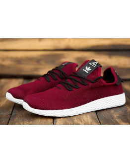 Жіночі кросівки Adidas Pharrell Williams Tennis HU бордові