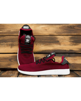 Жіночі кросівки Adidas Pharrell Williams Tennis HU бордові