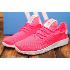 Женские кроссовки Adidas Pharrell Williams Tennis HU розовые