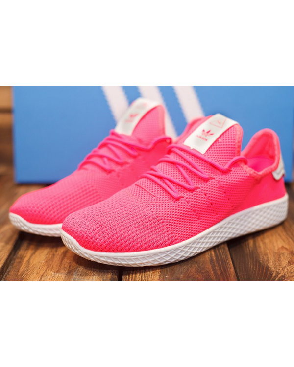 Женские кроссовки Adidas Pharrell Williams Tennis HU розовые