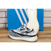 Женские кроссовки Adidas Yeezy Boost 350 V2 белые с черным