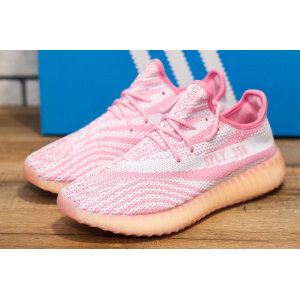 Жіночі кросівки Adidas Yeezy Boost 350 V2 рожеві