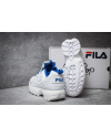 Купить Женские кроссовки Fila Disruptor 2 x Holypop белые с голубым