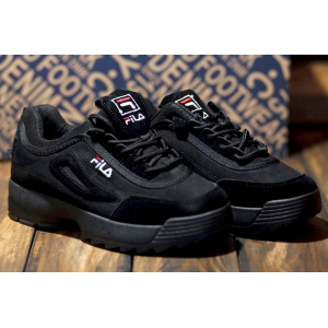 Женские кроссовки Fila Disruptor II черные