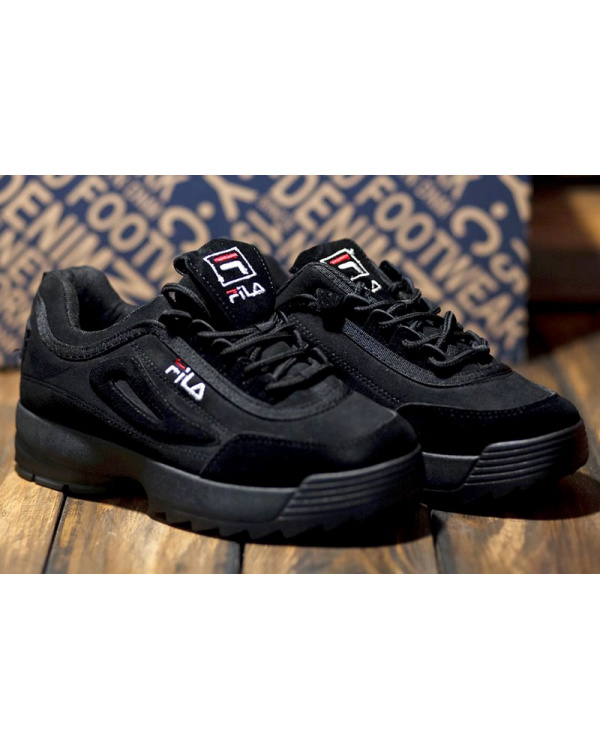 Женские кроссовки Fila Disruptor II черные