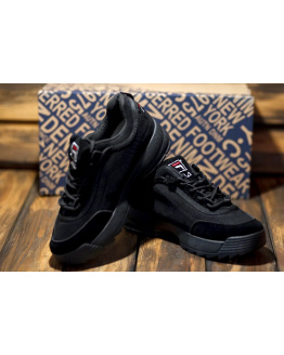 Женские кроссовки Fila Disruptor II черные