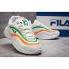 Купить Женские кроссовки Fila Ray белые с зеленым и оранжевым