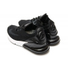 Женские кроссовки Nike Air Max 270 Flyknit черные