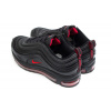 Купить Женские кроссовки Nike Air Max 97 черные с красным