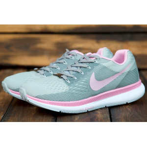 Женские кроссовки Nike Air Zoom Pegasus 34 бирюзовые с розовым