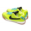 Женские кроссовки Nike Tiempo Natural IV LTR IC неоново-зеленые
