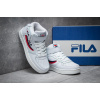 Женские высокие кроссовки Fila FX-100 белые