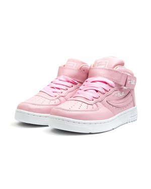 Женские высокие кроссовки Fila FX-100 розовые