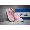 Купить Женские высокие кроссовки Fila FX-100 розовые