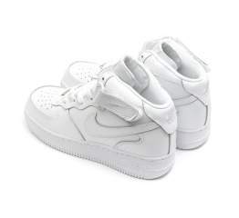 Женские высокие кроссовки Nike Air Force 1 Mid '07 белые