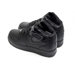 Женские высокие кроссовки Nike Air Force 1 Mid '07 черные