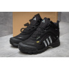 Мужские ботинки для активного отдыха Adidas Terrex 350 черные с серым