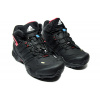 Купить Мужские ботинки на меху Adidas Terrex Swift R Mid GTX черные с красным