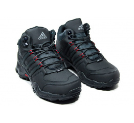 Купить Мужские ботинки на меху Adidas Terrex Swift R Mid GTX темно-синие в Украине