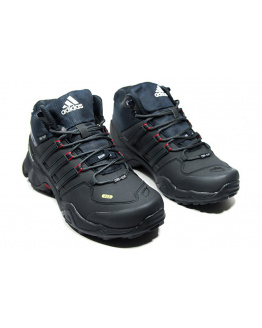 Чоловічі ботинки зимові Adidas Terrex Swift R Mid GTX темно-сині