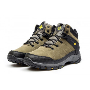 Мужские ботинки на меху Columbia хаки