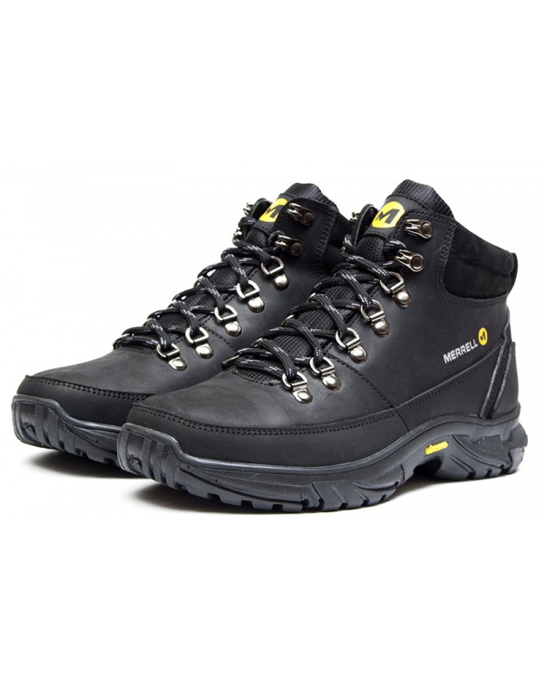 Чоловічі ботинки зимові Merrell чорні
