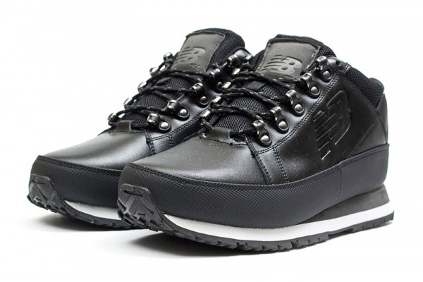 Мужские ботинки на меху New Balance 754 черные