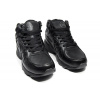 Мужские высокие кроссовки на меху Nike Air черные