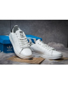 Купить Чоловічі кросівки Adidas Stan Smith білі з чорним