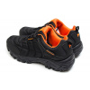 Мужские кроссовки для активного отдыха Merrell черные с оранжевым