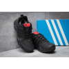Мужские кроссовки для активного отдыха на меху Adidas Terrex Swift R GTX черные с красным