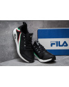 Купить Мужские кроссовки Fila черные с белым