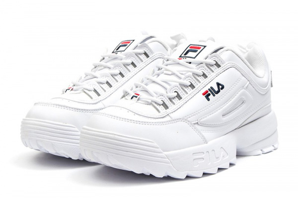 Мужские кроссовки Fila Disruptor II белые