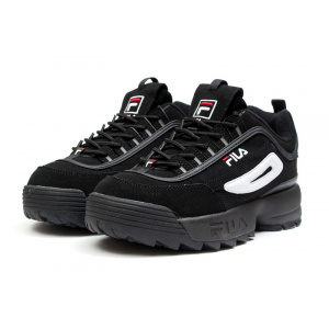 Купить Женские кроссовки Fila Disruptor II черные