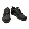 Мужские кроссовки на меху Adidas Terrex Swift R Pro черные с оранжевым