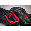 Мужские кроссовки на меху Nike TN Air Max Plus черные с красным