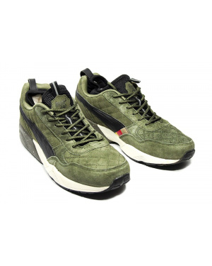 Чоловічі кросівки зимові Puma R698 x Ronnie Fieg x Highsnobiety хаки