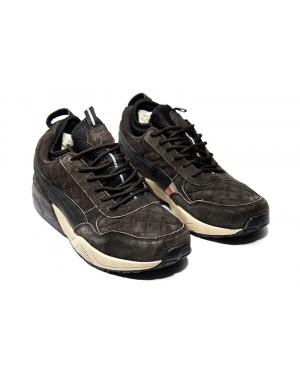 Чоловічі кросівки зимові Puma R698 x Ronnie Fieg x Highsnobiety коричневі