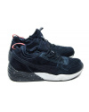 Купить Мужские кроссовки на меху Puma R698 x Ronnie Fieg x Highsnobiety темно-синие