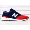 Мужские кроссовки New Balance 997 темно-синие с красным