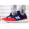 Купить Мужские кроссовки New Balance 997 темно-синие с красным