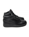 Купить Мужские высокие кроссовки на меху Nike Air Jordan 1 Retro High черные