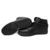 Купить Мужские высокие кроссовки на меху Nike Air Jordan 1 Retro High черные