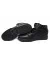 Купить Мужские высокие кроссовки на меху Nike Air Jordan 1 Retro High черные