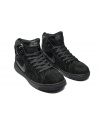 Мужские высокие кроссовки на меху Nike Air Jordan Sky High черные