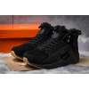 Мужские высокие кроссовки на меху Nike Huarache х Acronym City Mid черные