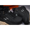 Мужские высокие кроссовки на меху Nike Huarache х Acronym City Mid черные с белым