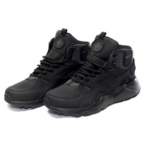 Чоловічі високі кросівки Nike Air Huarache High Top чорні