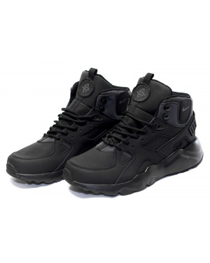 Чоловічі високі кросівки Nike Air Huarache High Top чорні