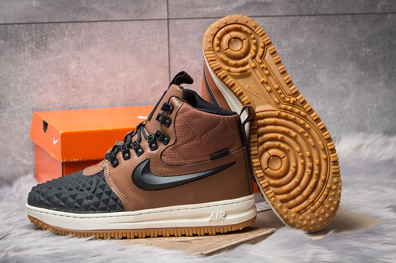 Зимние кроссовки nike с мехом. Nike Lunar Force 1 Duckboot 2018. Кроссовки Nike lf1 Duckboot. Nike Lunar Force 1 Duckboot 17 Brown. Nike Air lf1.